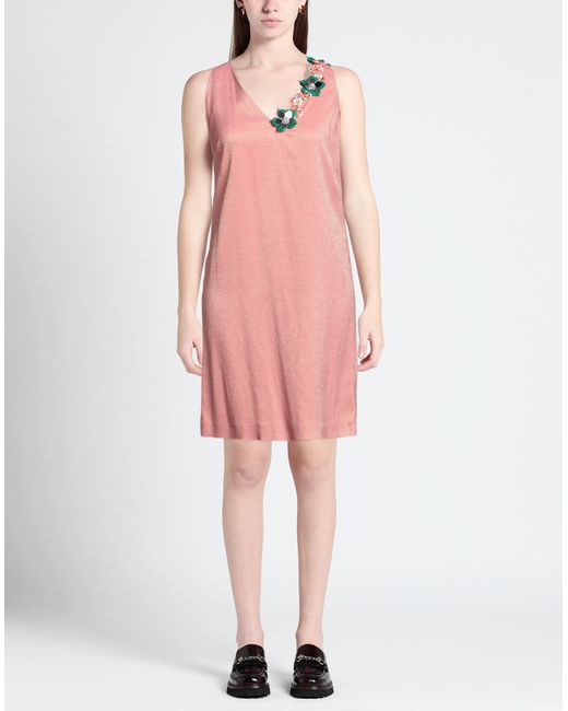 Roberto Cavalli Pink Mini Dress