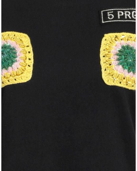 5 PROGRESS Black T-shirt