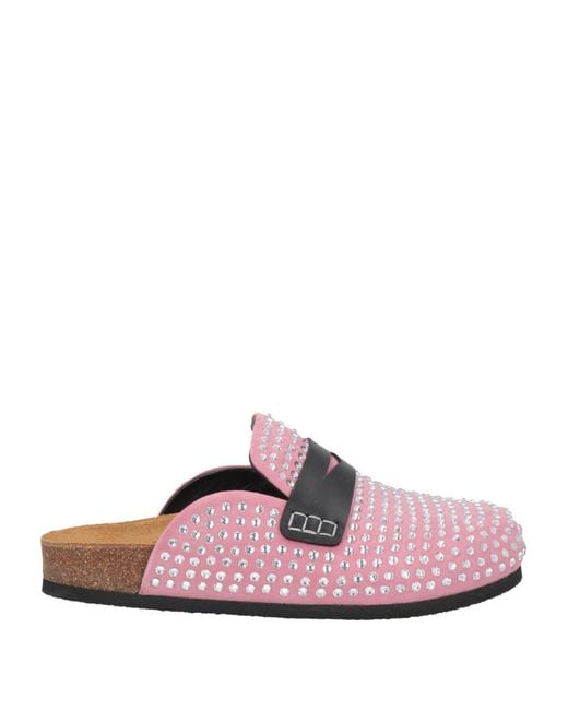 J.W. Anderson Pink Mules & Clogs