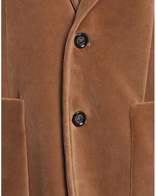 Paolo Pecora Brown Suit Jacket for men