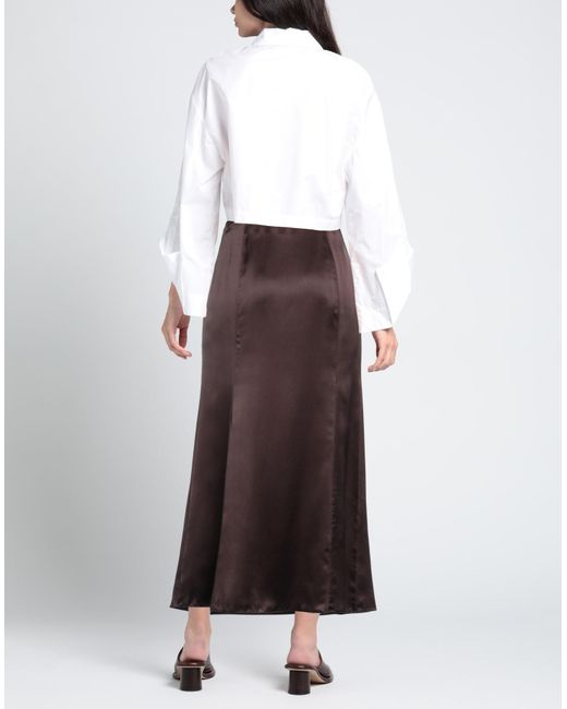 BITE STUDIOS Brown Maxi Skirt