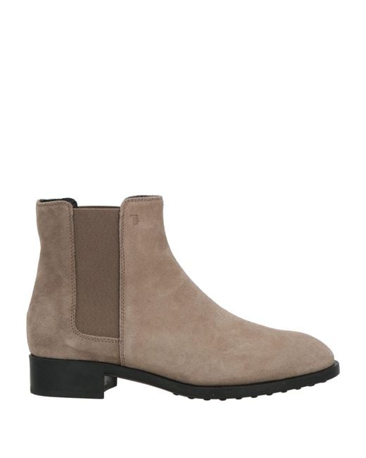 Tod's Brown Ankle Boots