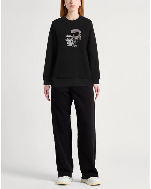Karl Lagerfeld Black Sweatshirt