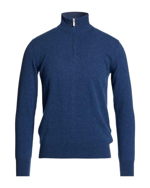 Moorer Blue Jumper for men