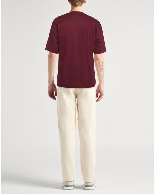 T-shirt Emporio Armani pour homme en coloris Red