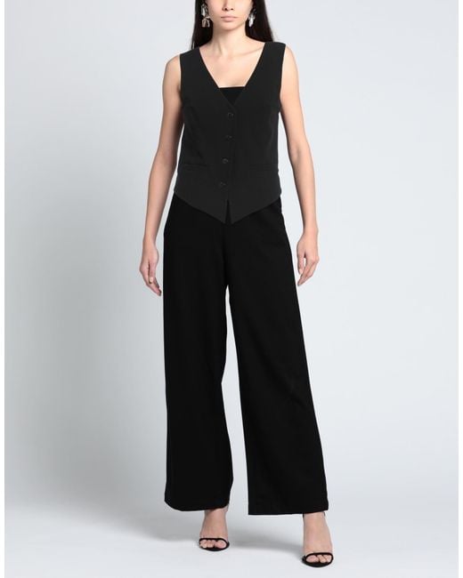 ALESSIA SANTI Black Tailored Vest