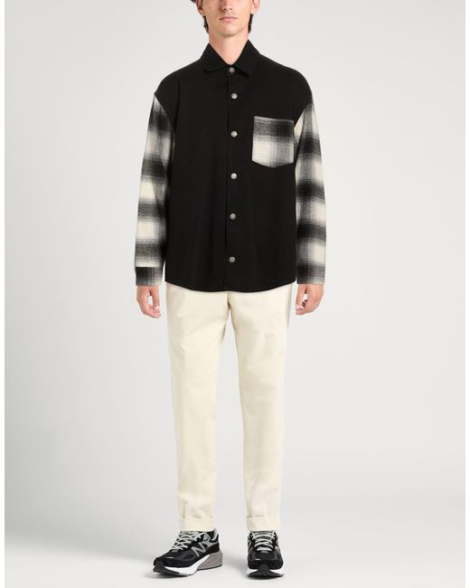 Imperial Black Jacket Cotton, Polyester, Acrylic for men