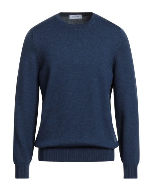 Gran Sasso Blue Jumper for men