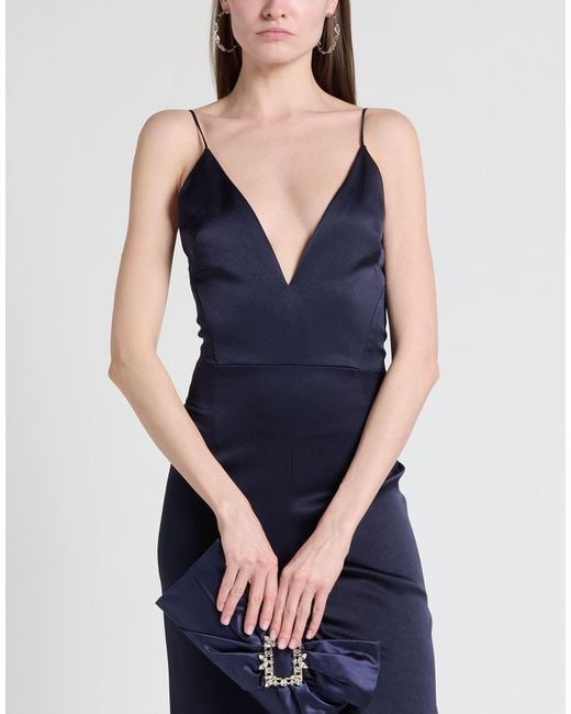 Galvan Blue Jumpsuit Triacetate, Polyester