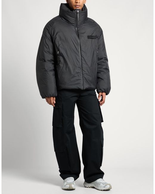 Jacquemus Black Puffer Polyamide, Polyurethane for men