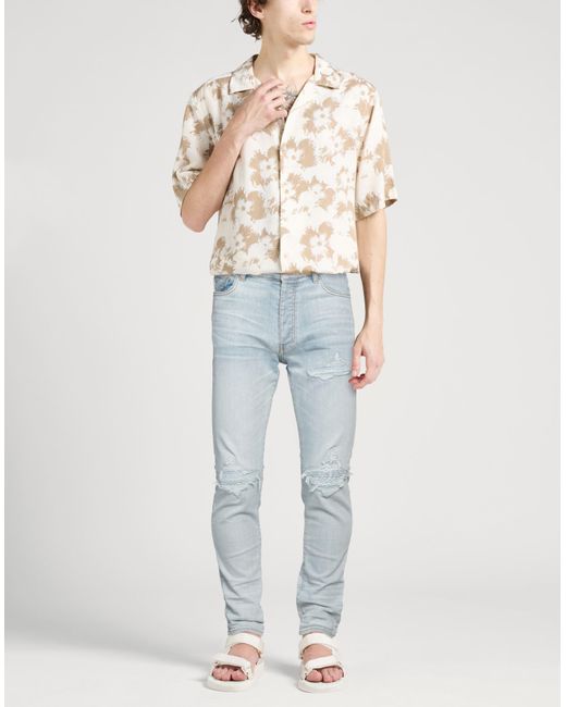 Amiri Blue Jeans Cotton for men