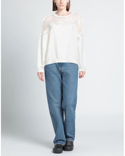 Sudadera Alberta Ferretti de color White