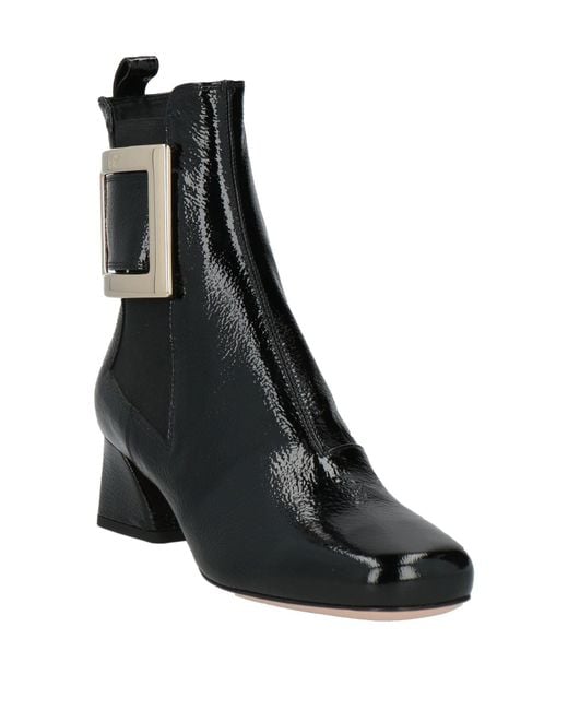 Roger Vivier Black Ankle Boots
