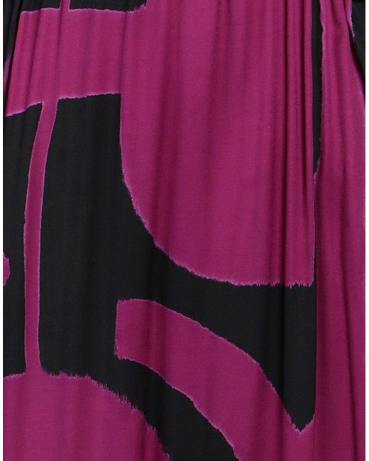 Pierantonio Gaspari Purple Maxi Dress