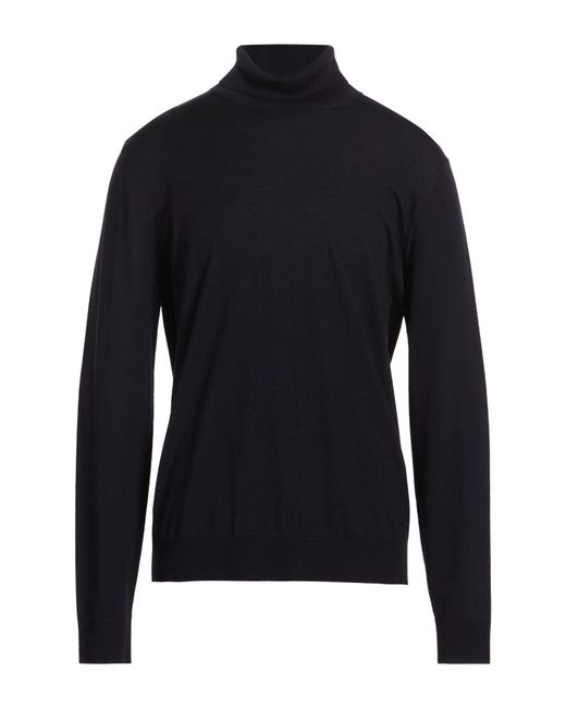 Dunhill Blue Turtleneck Wool for men