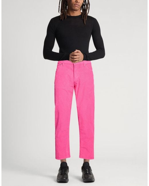 Dondup Pink Trouser for men
