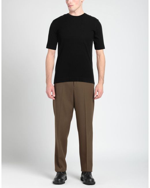 Alpha Studio Black Jumper for men
