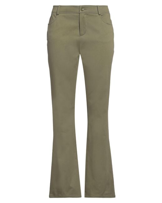 Alberta Ferretti Green Trouser