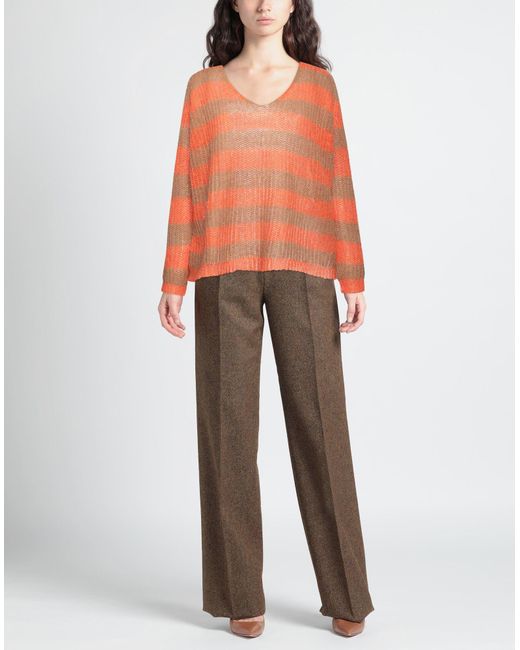 Pullover Pink Memories de color Orange