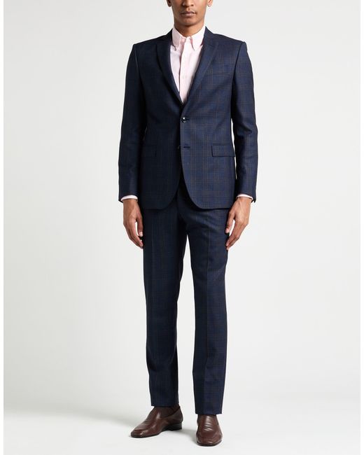 Trussardi Blue Suits for men