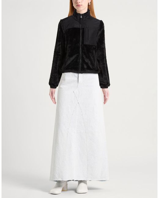 DKNY Black Shearling & Teddy