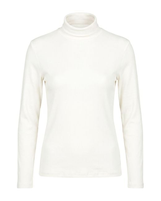 Carhartt White Turtleneck Cotton, Elastane