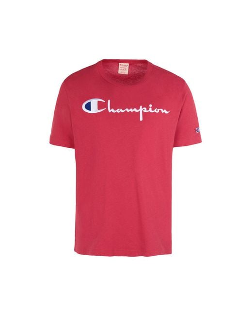Champion Red T-shirt for men
