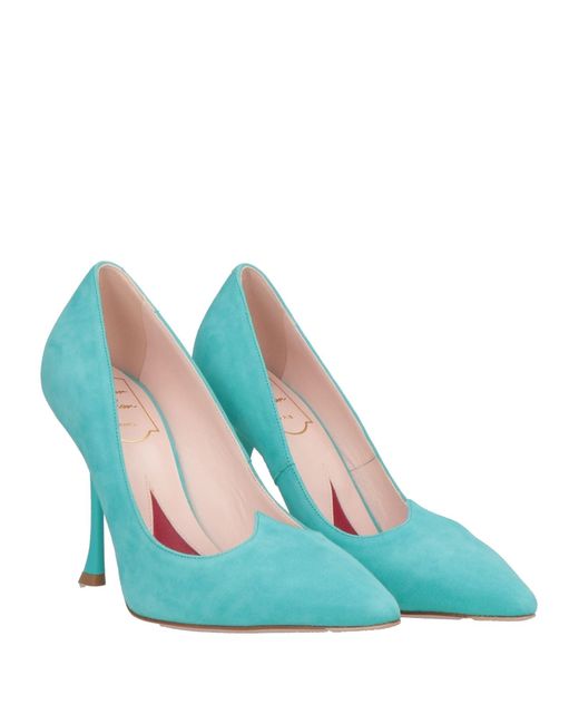 Roger Vivier Blue Pumps