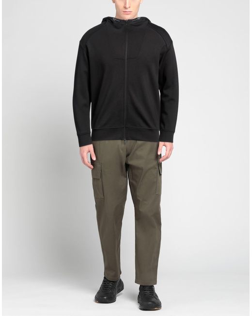 Emporio Armani Black Sweatshirt for men