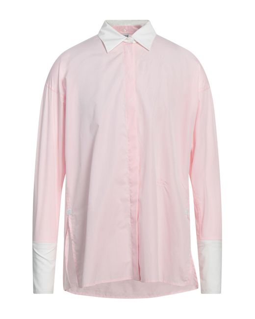 Camicia ampia rosa in cotone di Loewe in Pink