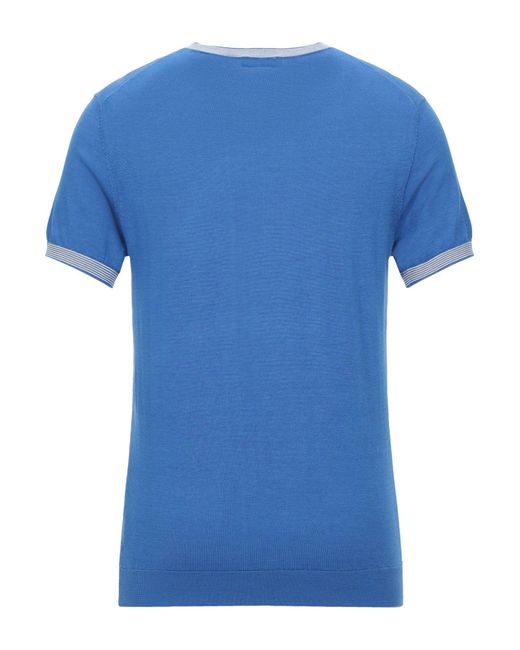 Pullover Kaos de hombre de color Blue
