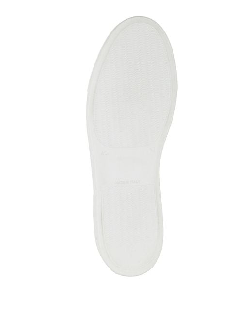 HYINA White Sneakers Leather