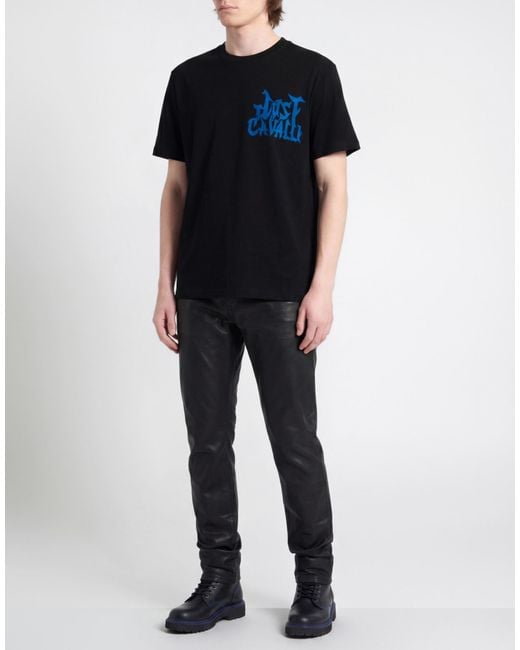 Just Cavalli Black T-Shirts for men