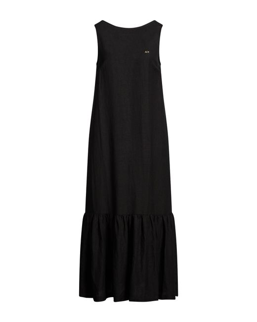 Sun 68 Black Maxi Dresses