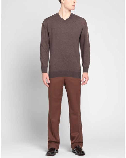 Cashmere Company Brown Jumper for men