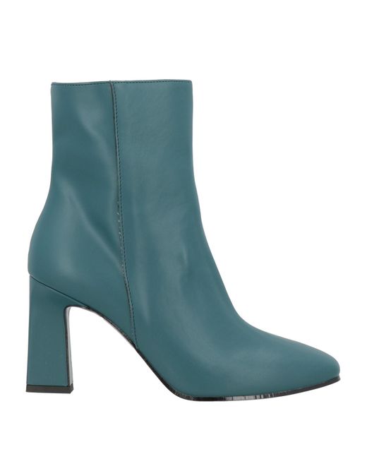 Ovye' By Cristina Lucchi Blue Ankle Boots