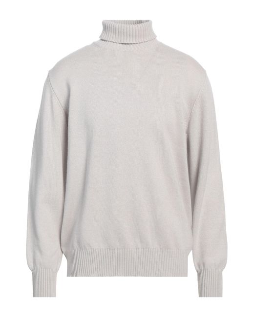 Doriani Rollkragenpullover in White für Herren