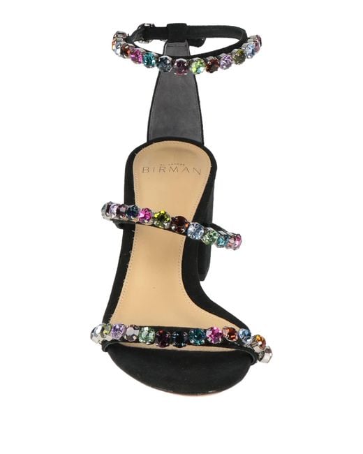 Alexandre Birman Black Sandals Leather
