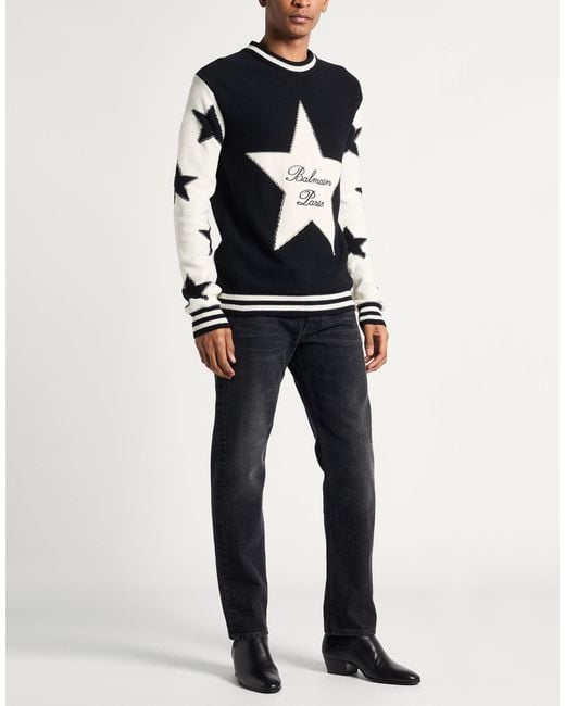 Pullover Balmain de hombre de color Black