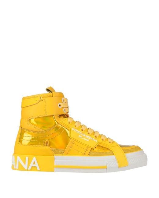 Sneakers di Dolce & Gabbana in Yellow
