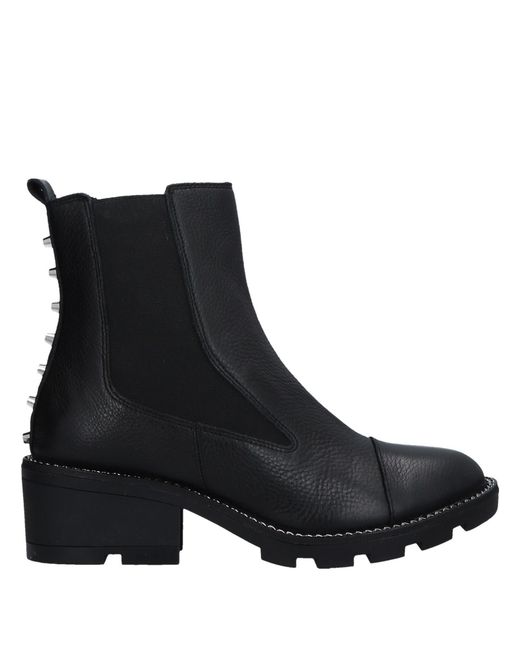 Kendall + Kylie Black Ankle Boots Soft Leather