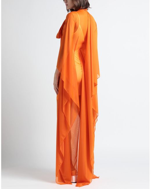 LAQUAN SMITH Orange Maxi-Kleid