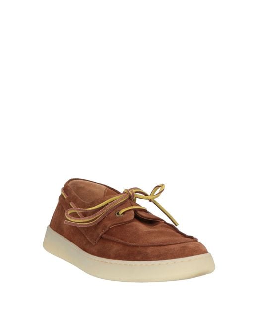 Baldinini Brown Loafers Leather for men