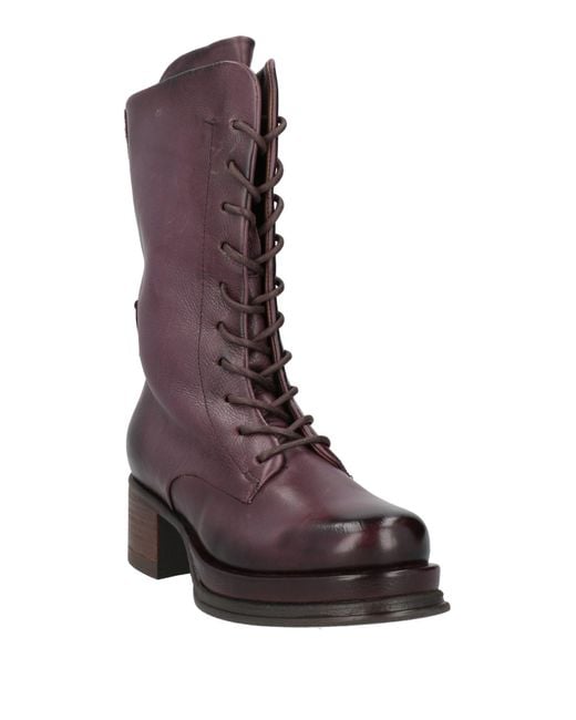 A.s.98 Purple Stiefelette