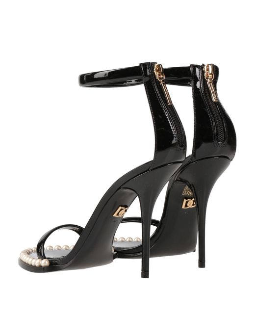 Sandalias Dolce & Gabbana de color Black