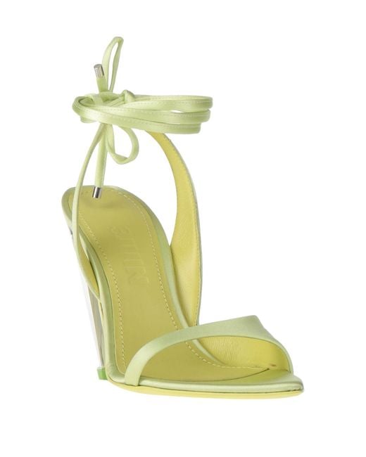 3Juin Green Sandals