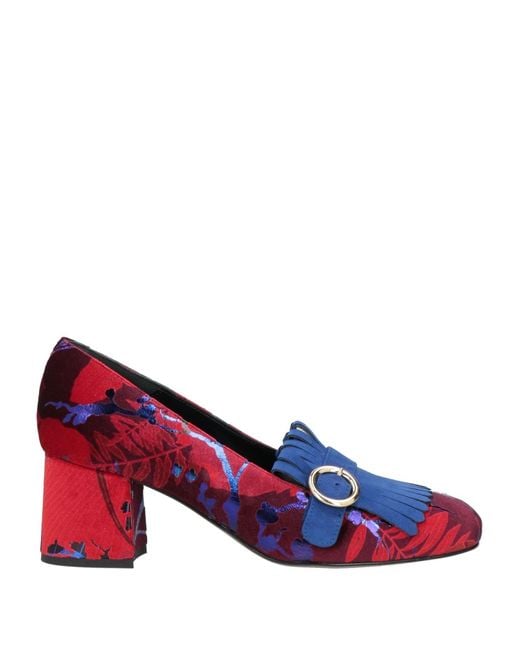 Pollini Red Loafer