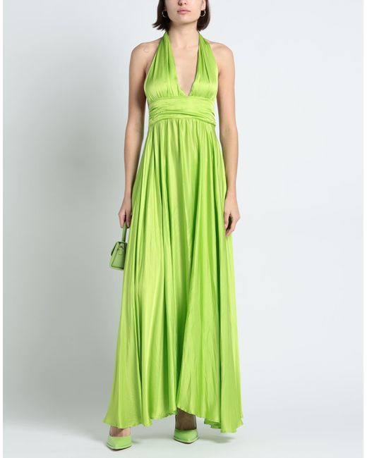 ViCOLO Green Maxi-Kleid
