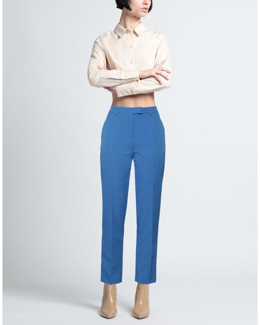 Manila Grace Blue Trouser