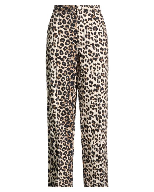 Second Female White Jeans Cotton, Elastane